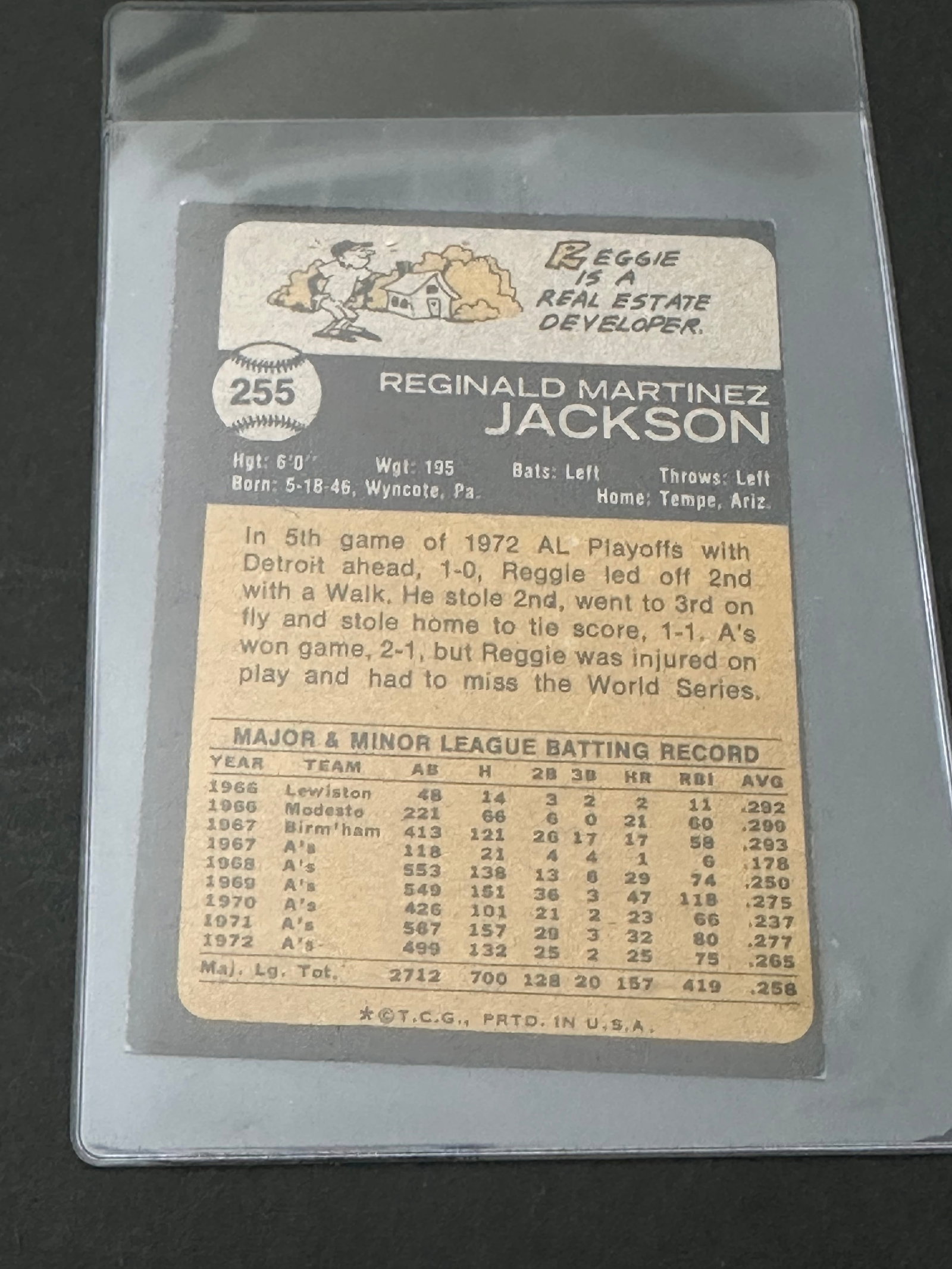 Reggie Jackson Of The Oakland Athletics - 2