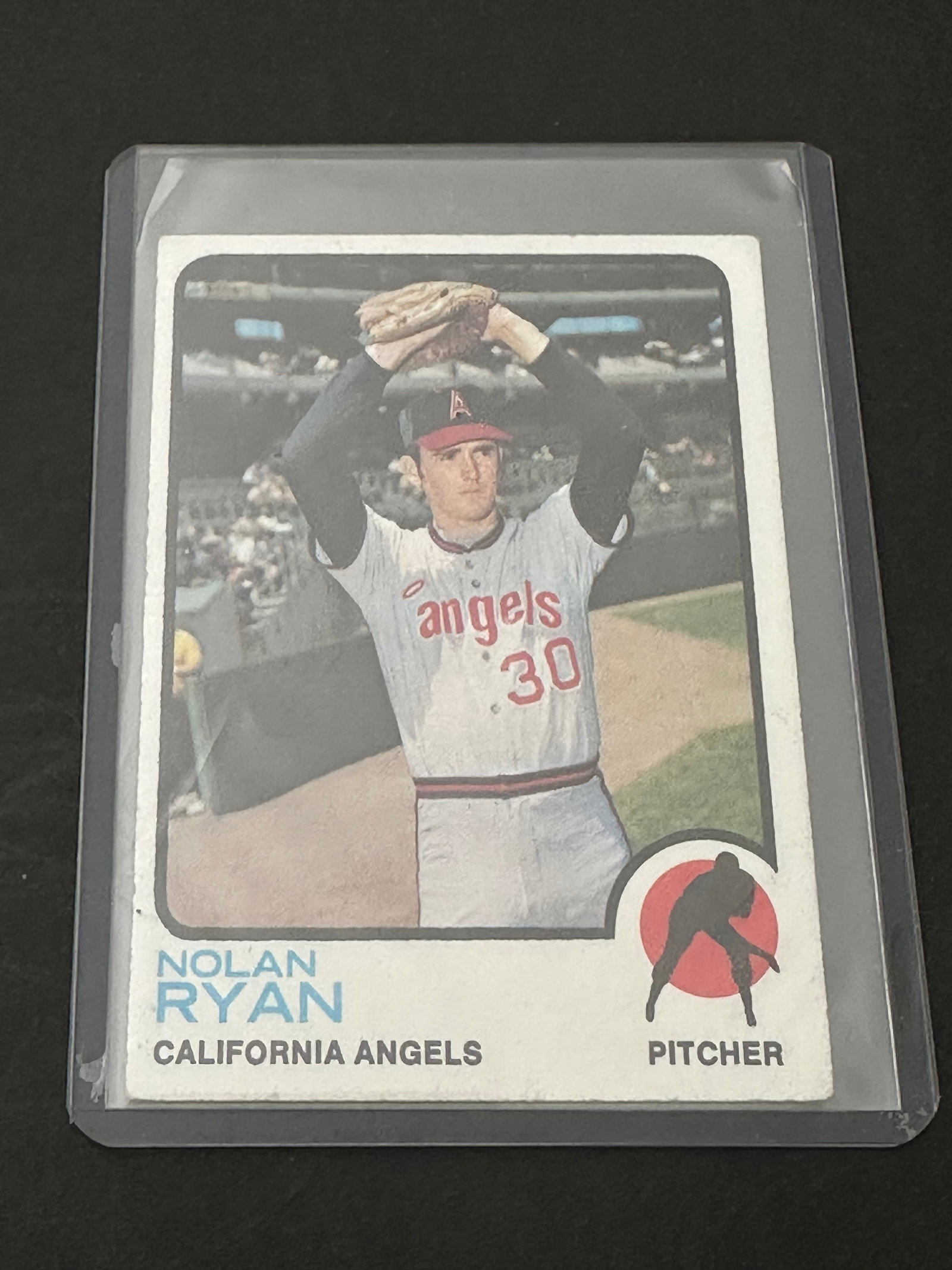 Nolan Ryan Baseball Card, Numbered 220 In The Set. (1 of 2)