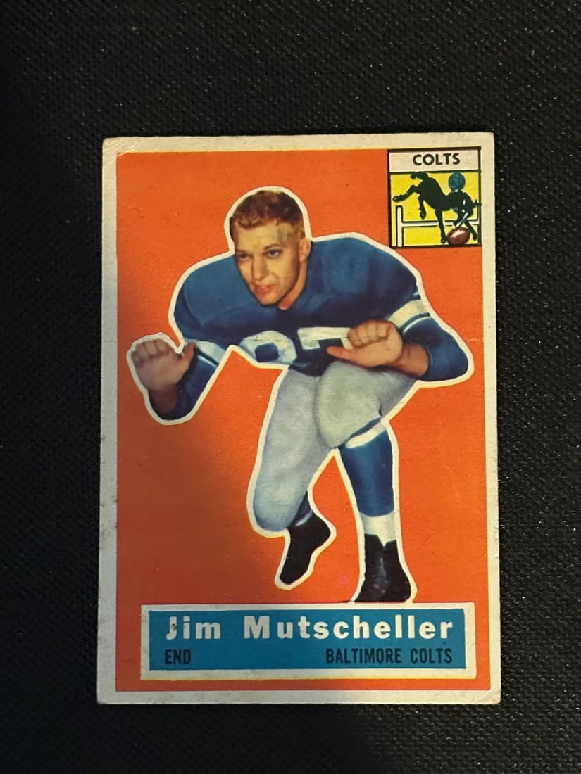 1956 Topps Vintage Football Trading Cards: Raw - ungraded - condition is as shown and sold as is