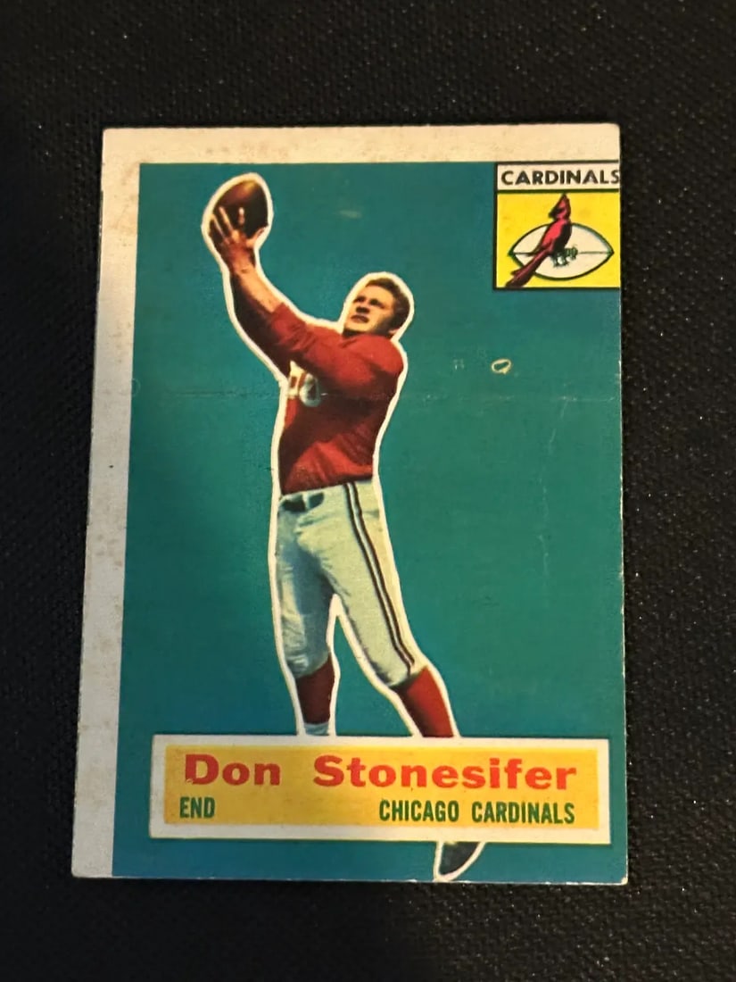 1956 Topps Vintage Football Trading Cards: Raw - ungraded - condition is as shown and sold as is