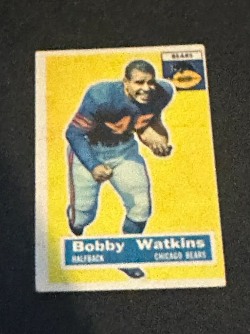 1956 Topps Vintage Football Trading Cards: Raw - ungraded - condition is as shown and sold as is