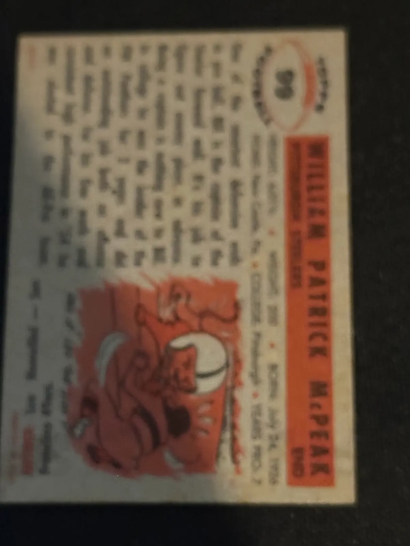 1956 Topps Vintage Football Trading Cards - 2
