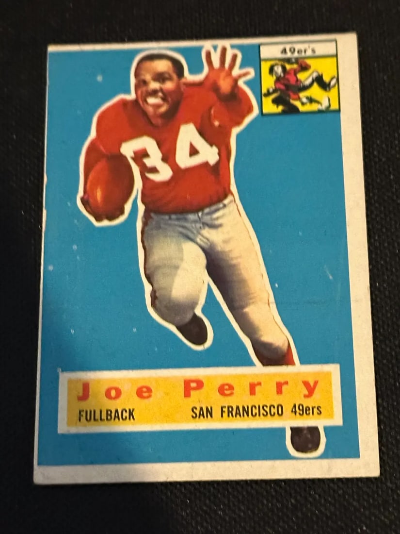 1956 Topps Vintage Football Trading Cards: Raw - ungraded - condition is as shown and sold as is