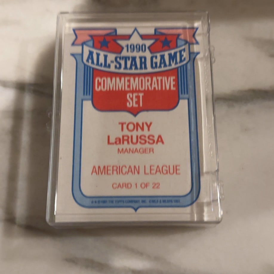 1990 Topps All-Star Game Commemorative Set - 3
