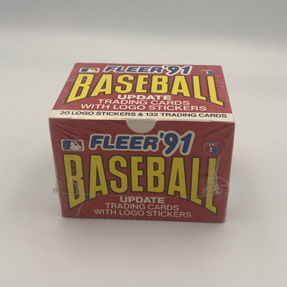 1991 Fleer Baseball Update Trading Cards Wax Box (1 of 1)