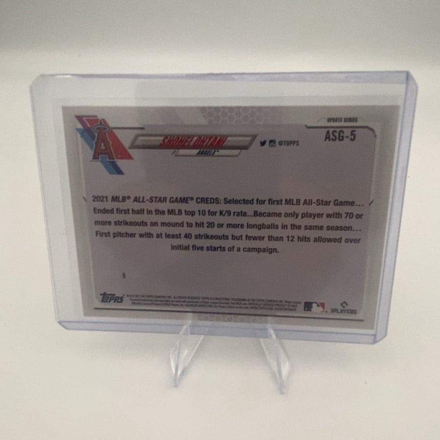 Shohei Ohtani 2021 Topps All-Star Game Baseball Card - 2