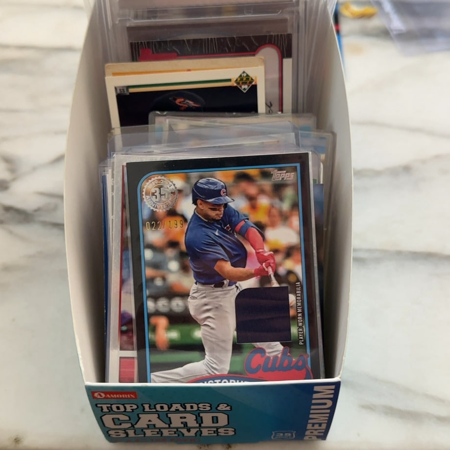 Small Sets - Sports Trading Cards: Unsorted Mixed - Vintage, Modern,Wax..some graded ..did not check the count or cards in box - cards are all in box as is condition -