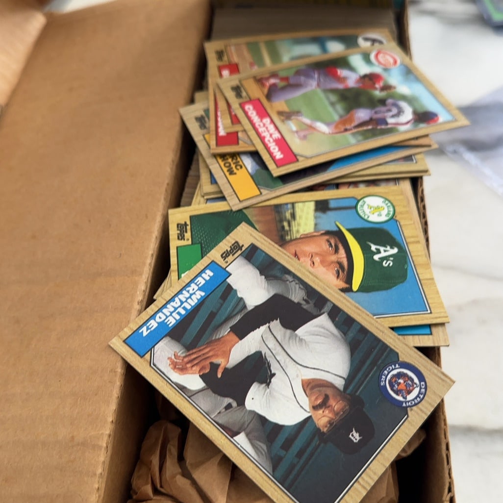 Small Sets - Sports Trading Cards: 3 Types MLB Sets of Cards - did not check the count or cards in box - cards are all in box as is condition -
