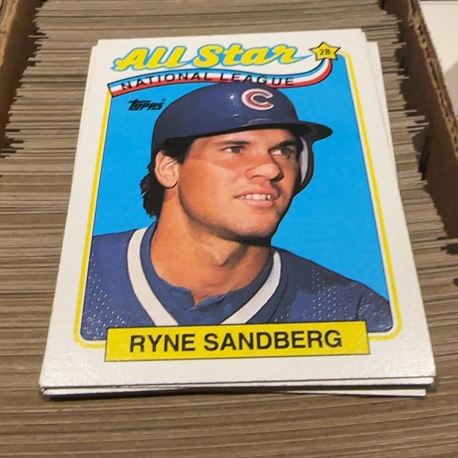 1989 Topps baseball trading cards -Small Sets - Sports Trading Cards - 2