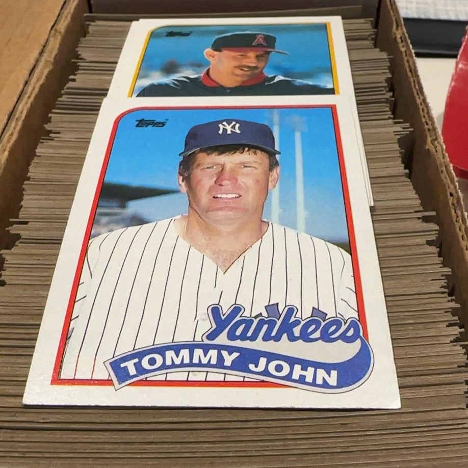 1989 Topps baseball trading cards -Small Sets - Sports Trading Cards - 3