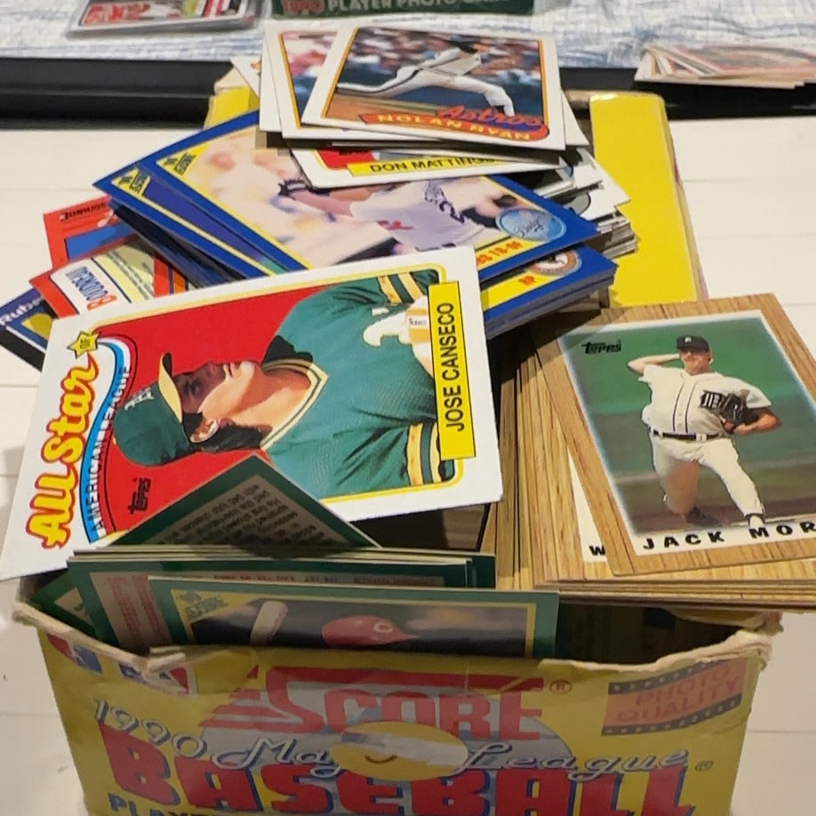1990 Score and Topps Misc open box Small Sets - Sports Trading Cards - 2