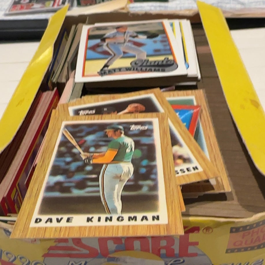 1990 Score and Topps Misc open box Small Sets - Sports Trading Cards - 3