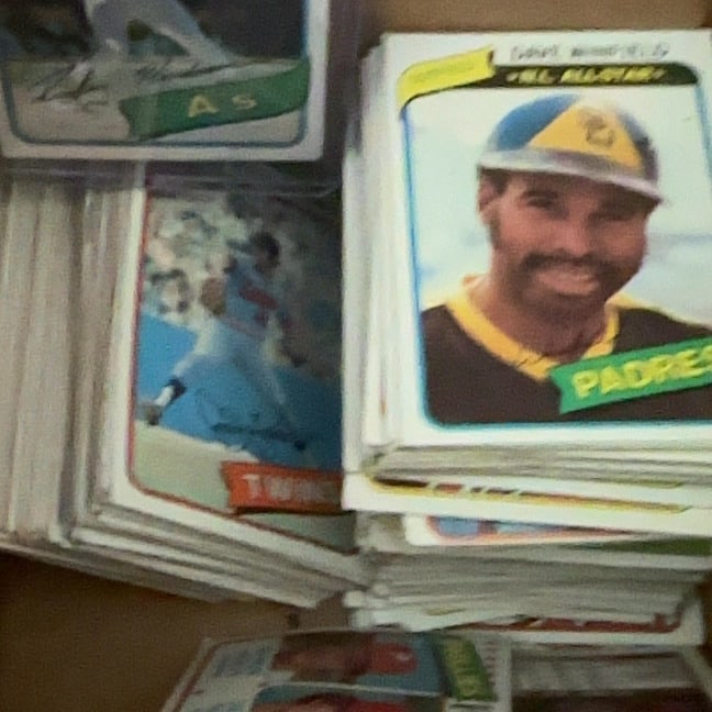1980's Topps Cards inc Ricky Henderson Rookie Card - 4