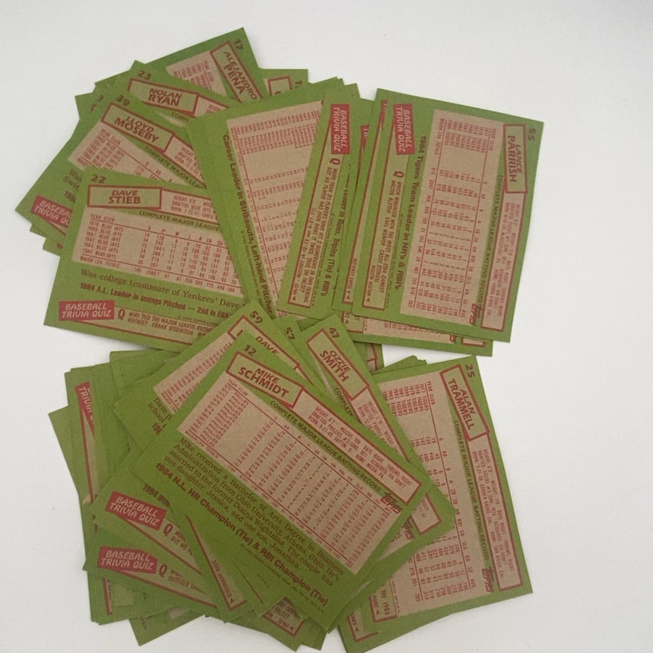 1983 Topps Baseball Card Lot Collection - 2