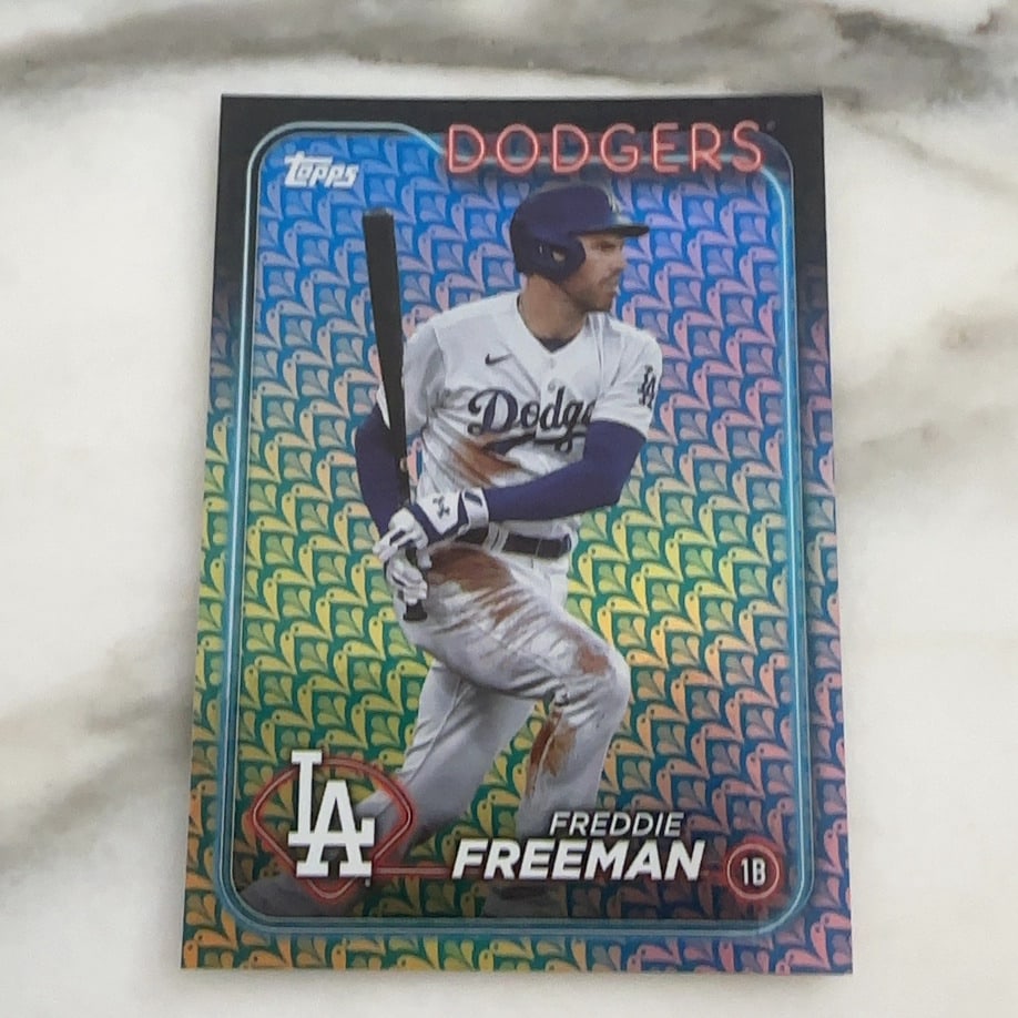 Freddie Freeman Topps Dodgers (1 of 2)