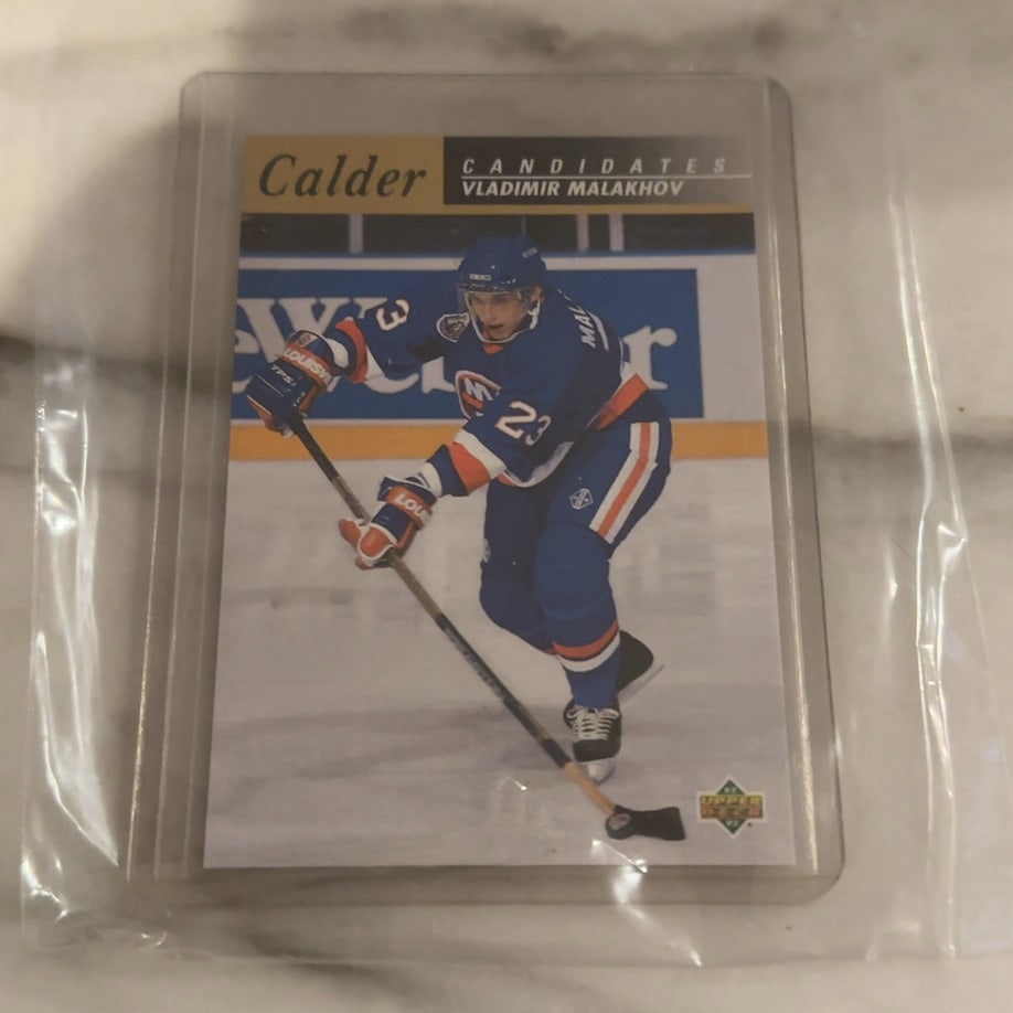 1992-93 Upper Deck Vladimir Malakhov Calder Candidate (1 of 2)