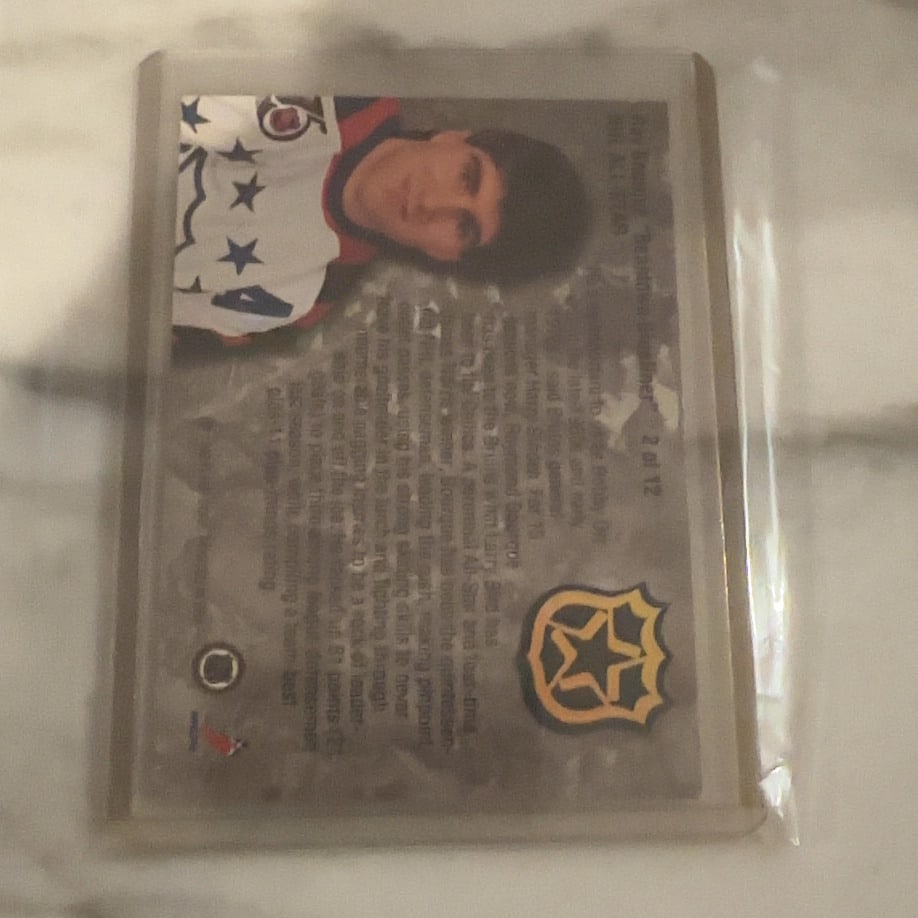 1992-93 Fleer Ultra Ray Bourque NHL All-Star Card - 2