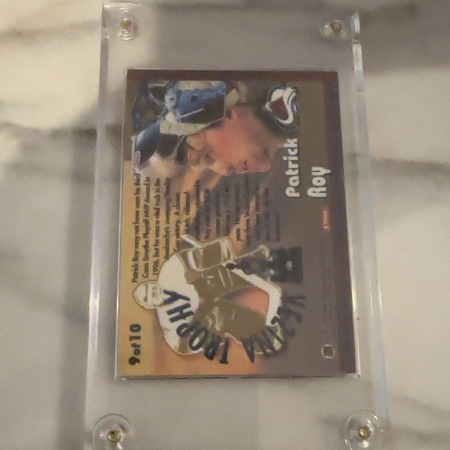 Patrick Roy 1996-97 Fleer Vezina Trophy Insert - 2