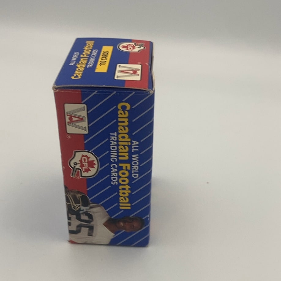 1991 All World CFL Football Trading Card Wax Box - 2