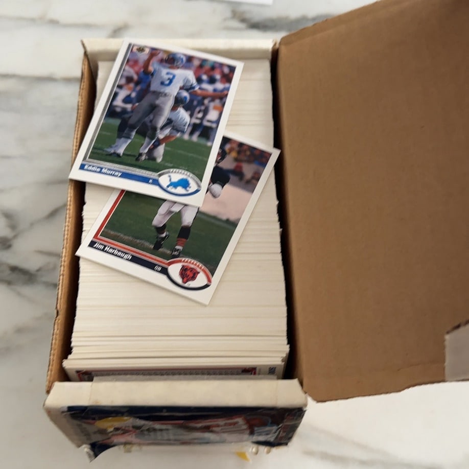 1991 Upper Deck NFL Football High Series Box - 2