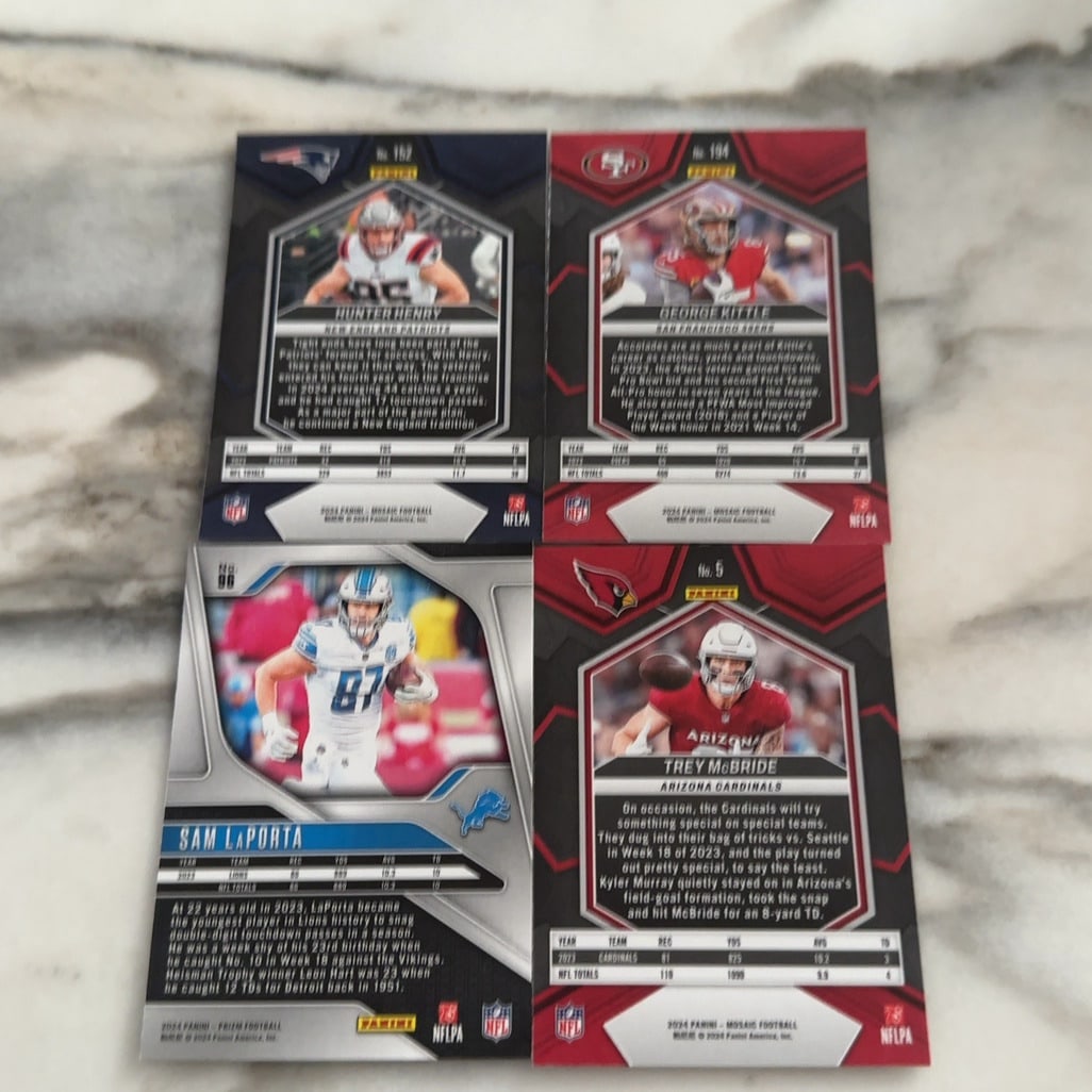 Tight Ends - Football Trading Cards - 2