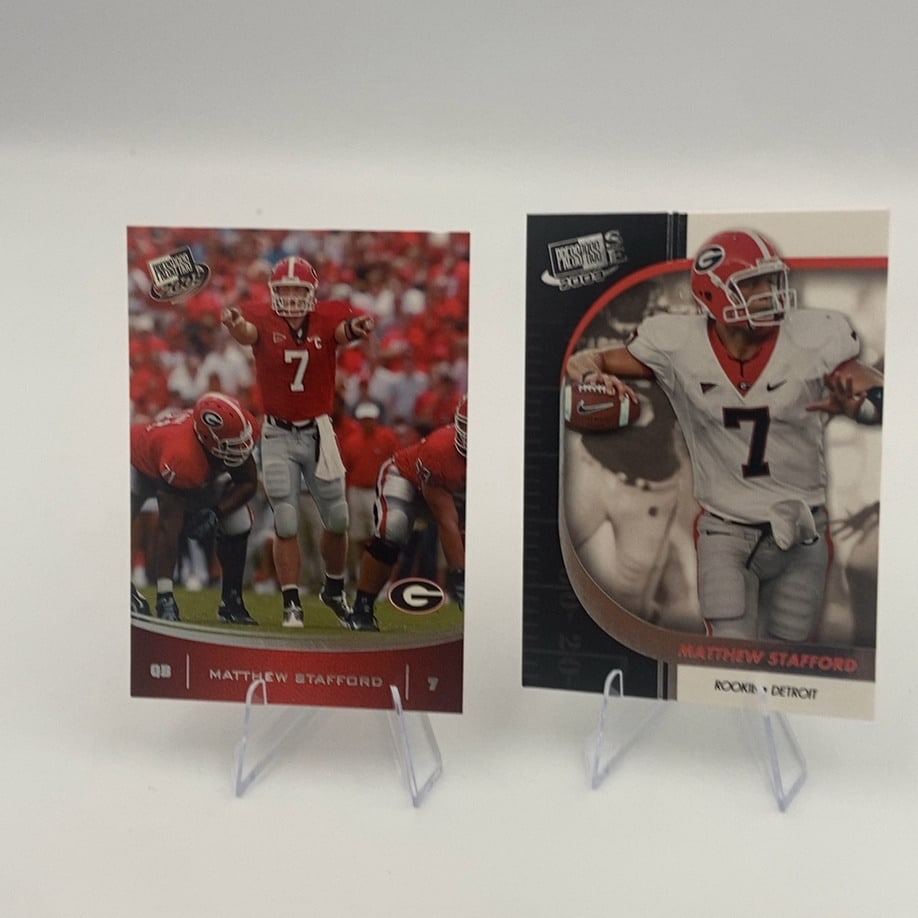 2009 Press Pass Matthew Stafford Trading Cards (1 of 2)
