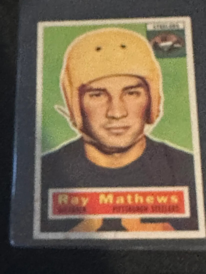 1956 Topps Vintage Football Trading Cards: Raw - Ungraded - Condition is as Shown and sold as is