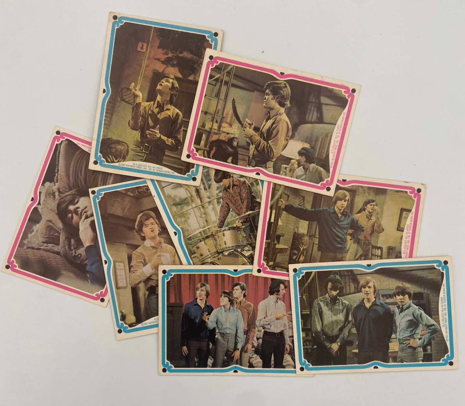 1967 The Monkees Trading Cards (1 of 2)
