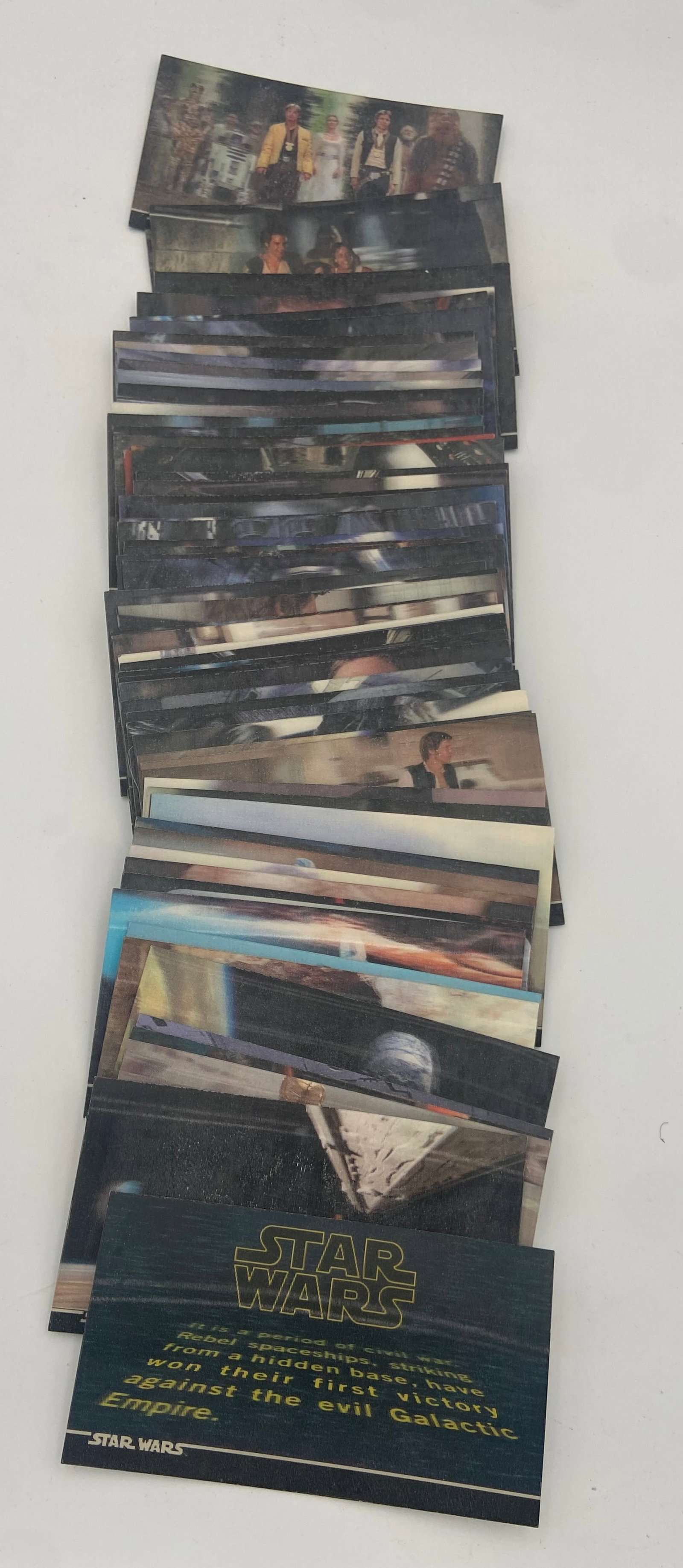 Topps Star Wars 3-D Trading Card Set - 2