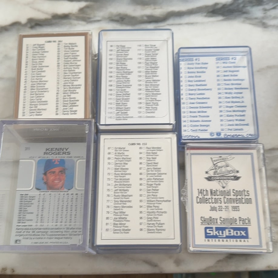 Misc Base Ball Customer in Case Sets - 2
