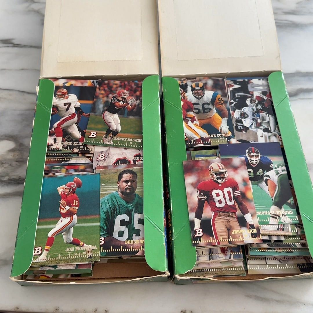 1994 Bowman Football Trading Card Boxes - 2