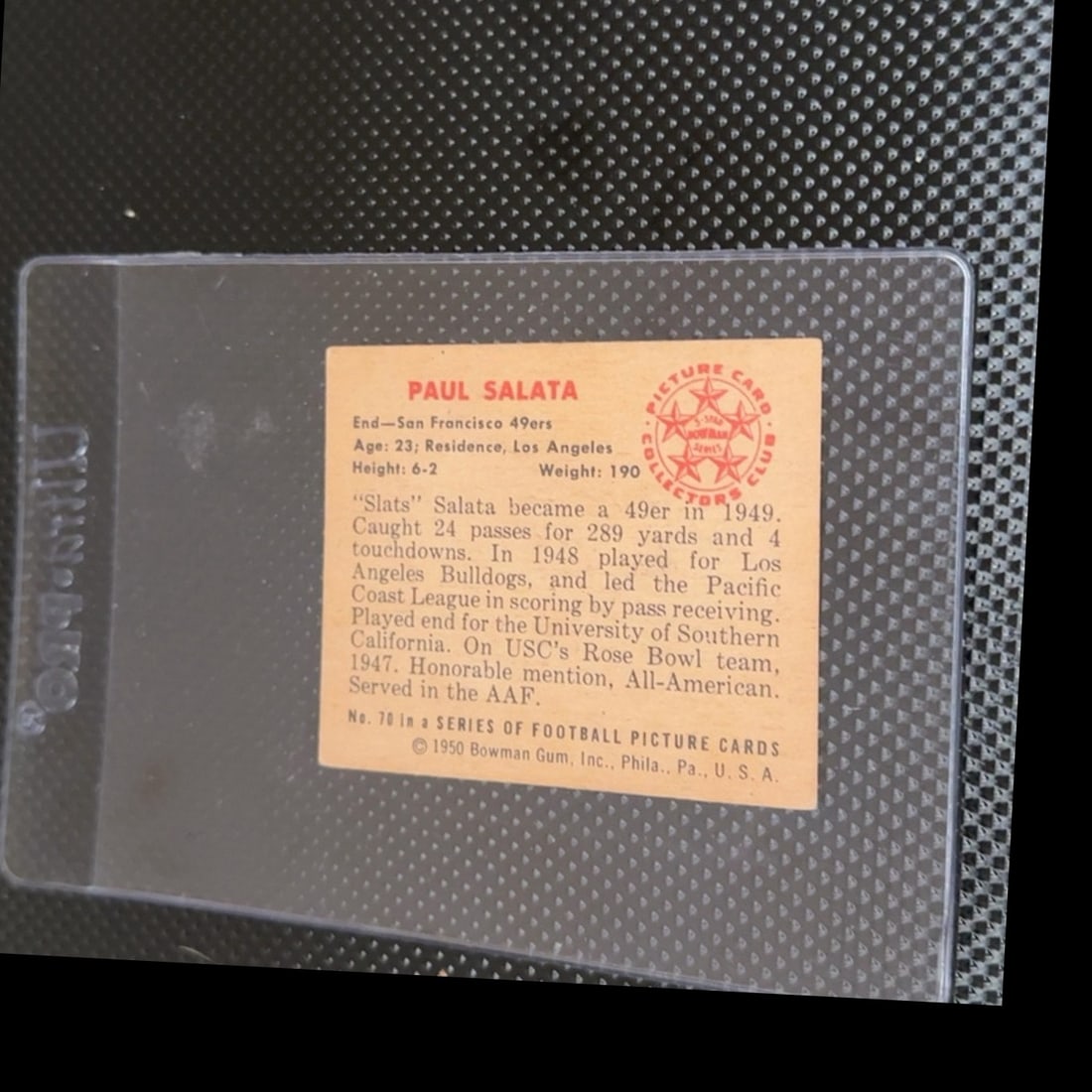 1950 Bowman Paul Salata - 2