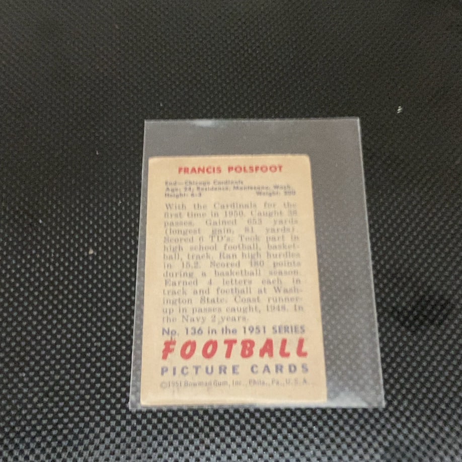 1951 Bowman Francis Polsfoot - 2