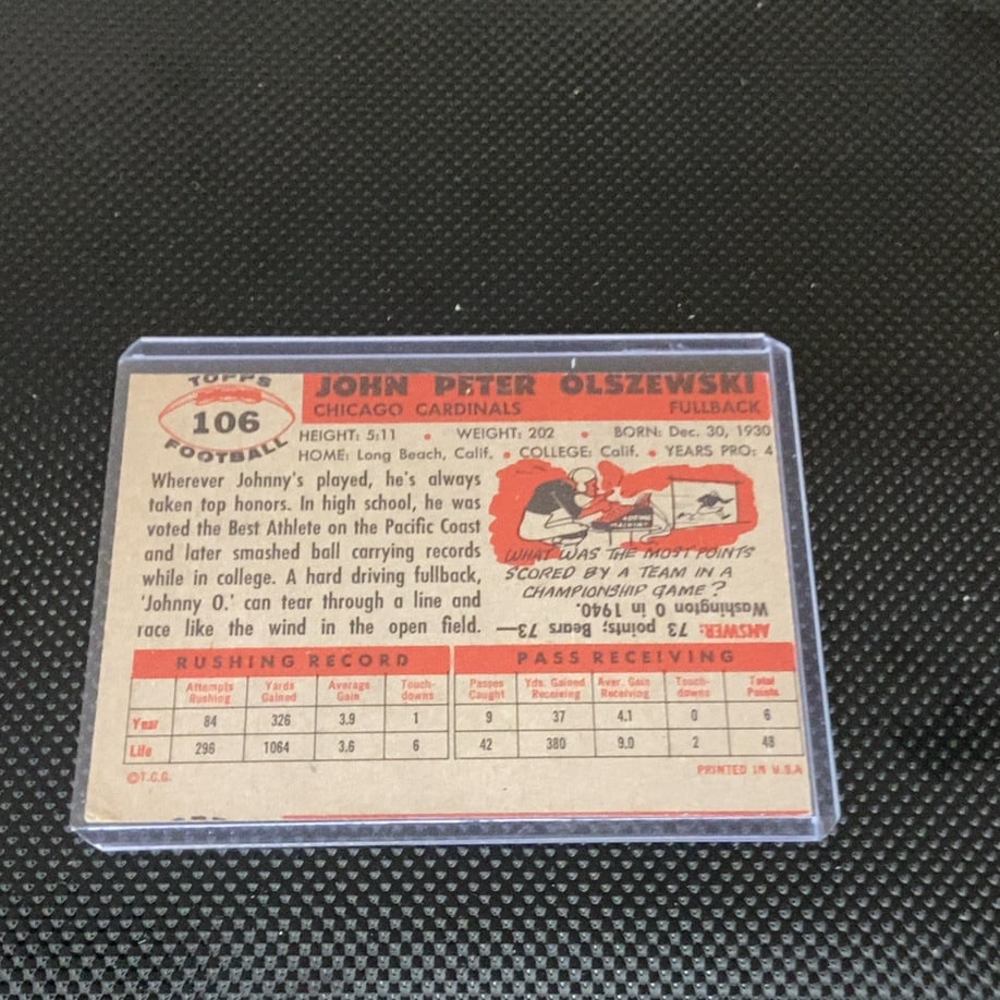 1955 Bowman John Olszewski - 2
