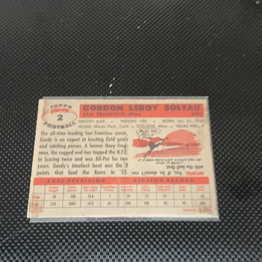 1952 Bowman Gordon Soltau - 2