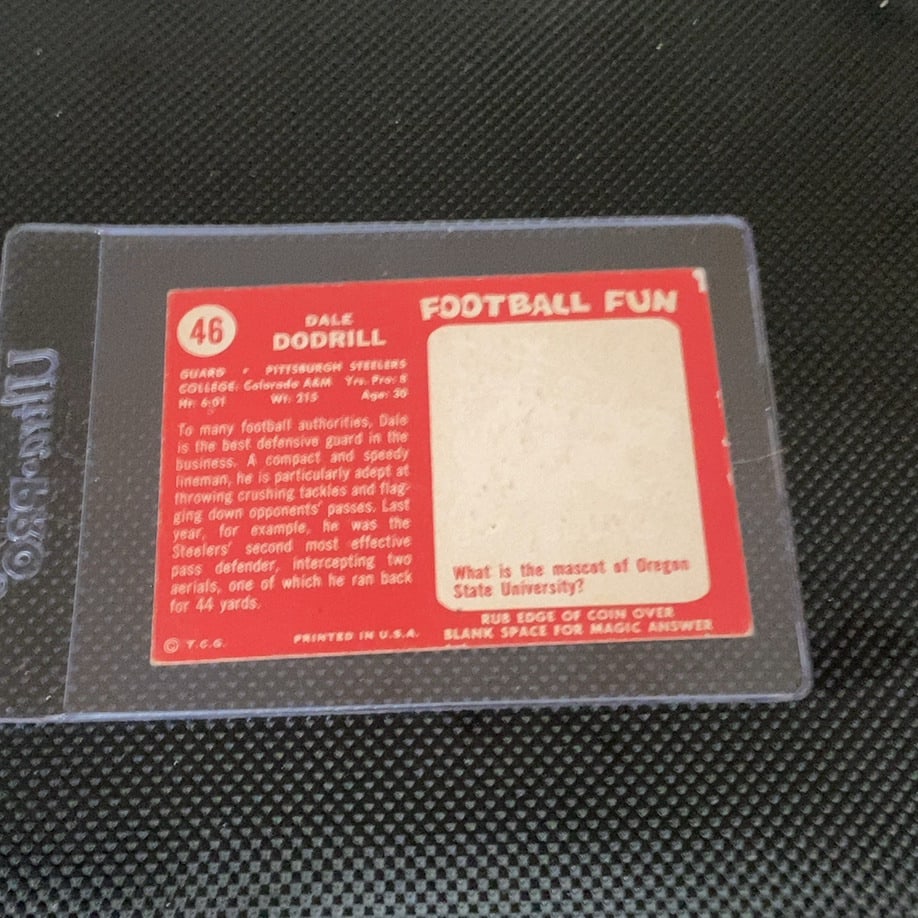 1955 Bowman Dale Dodrill - 2