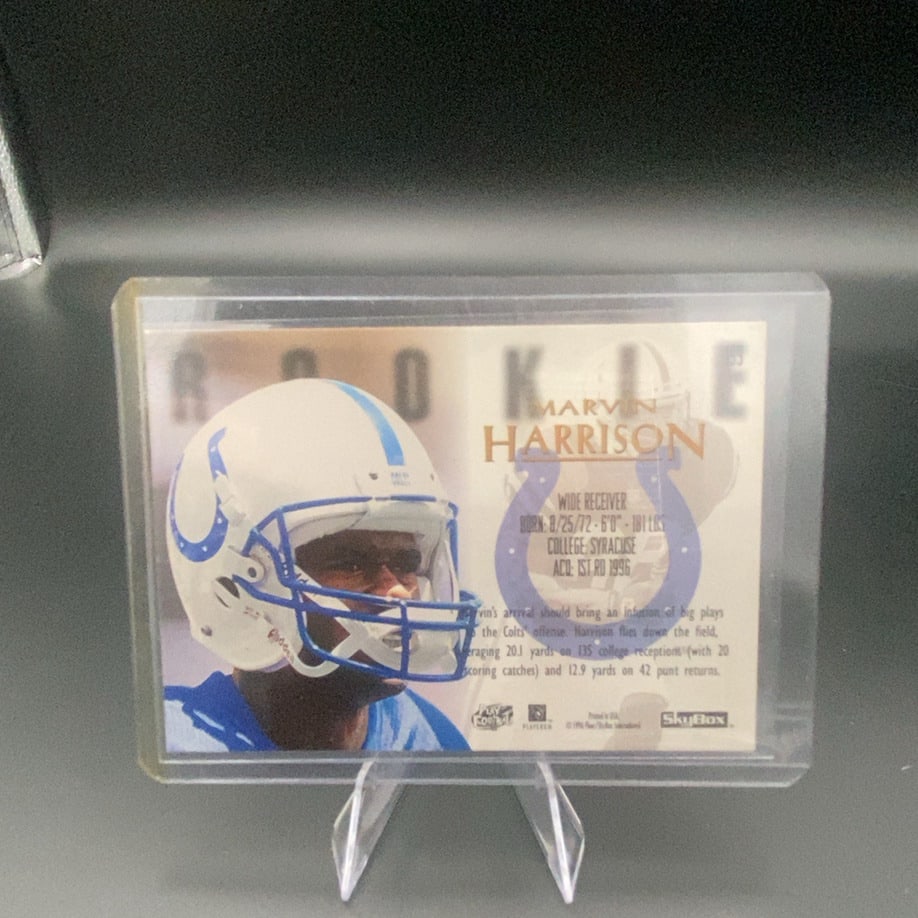 1996 SkyBox Premium Marvin Harrison - 2