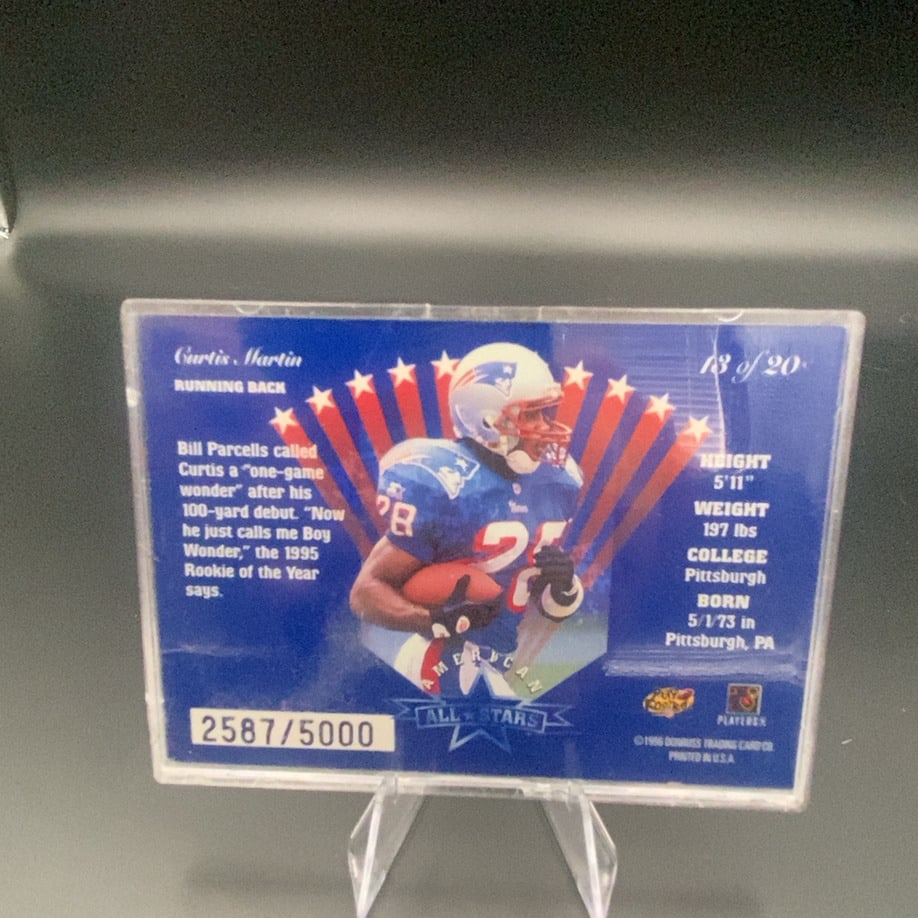 1997 Pacific American Curtis Martin - 2