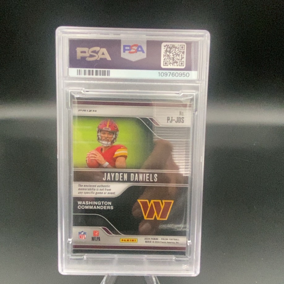 2024 Prizm Jayden Daniels Premier Jersey Pink Prizm - 2