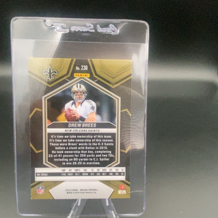 Panini Mosaic Drew Brees - 2