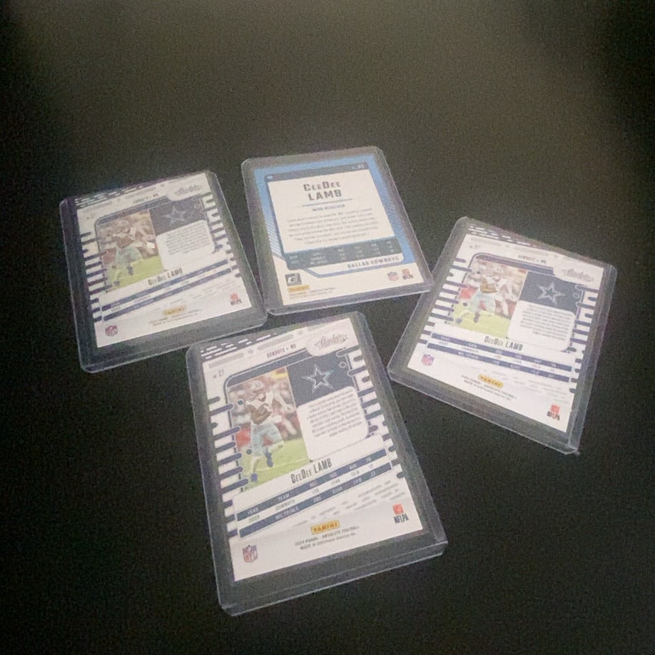CeeDee Lamb Absolute Football Cards - 2