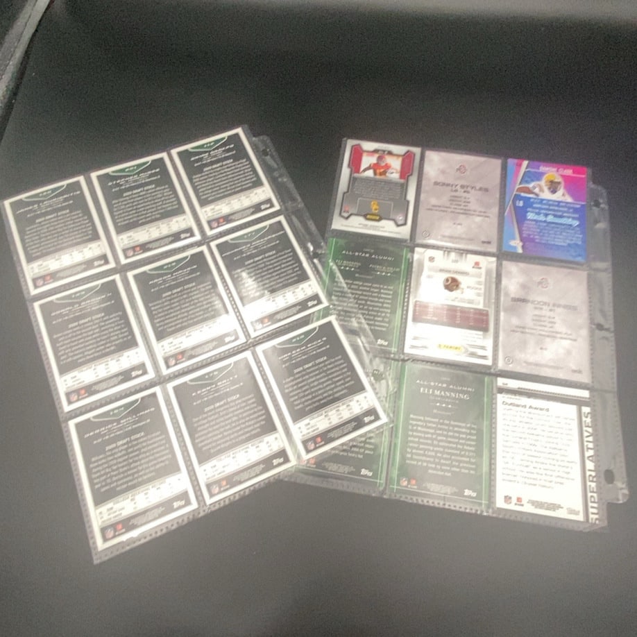 Assorted Football Trading Cards Lot - 2