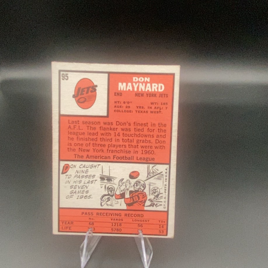 Don Maynard New York Jets - 2