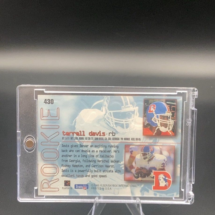 1995 Fleer Ultra Terrell Davis - 2