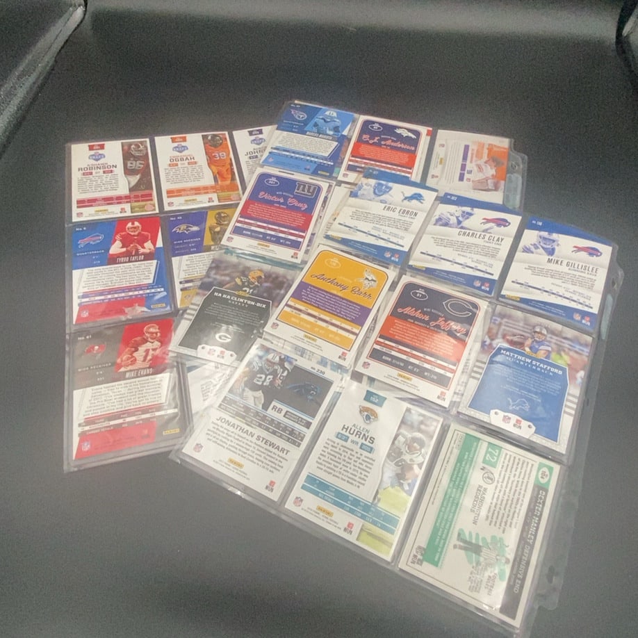 Assorted NFL Football Trading Card Collection - 2
