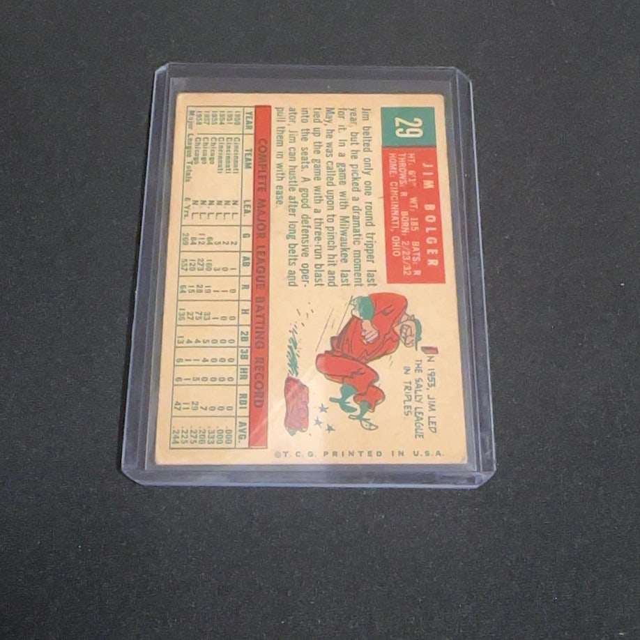 1959 Vintage Jim Bolger Chicago Cubs - 2