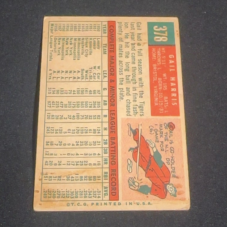 Gail Harris Detroit Tigers - 2