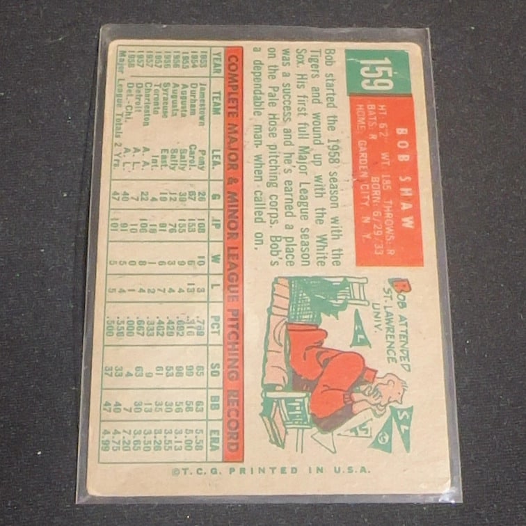 Bob Shaw Chicago White Sox Pitcher - 2