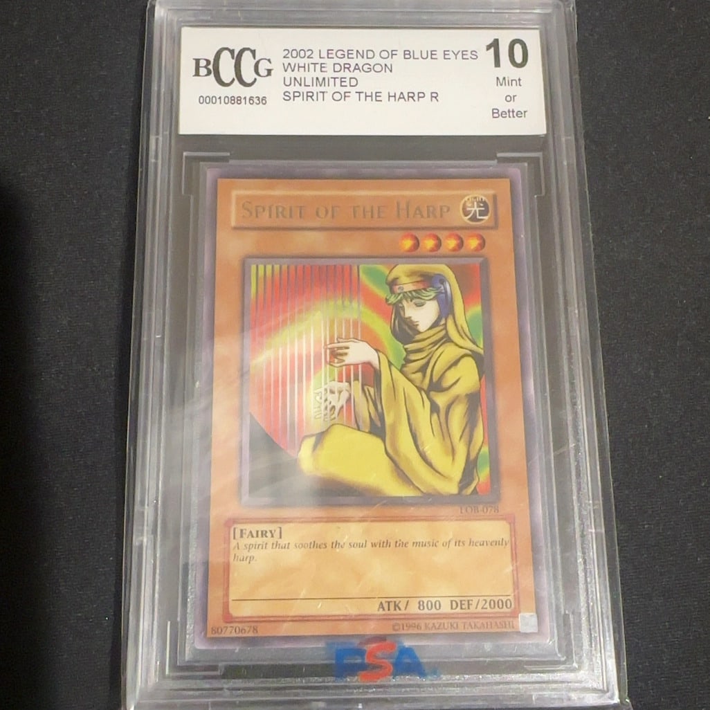 2002 Legend of Blue Eyes White Dragon Spirit of the Harp (1 of 2)