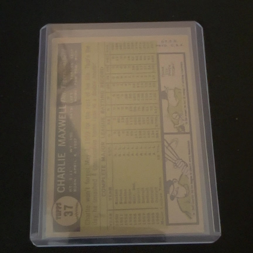 Charlie Maxwell Detroit Tigers - 2